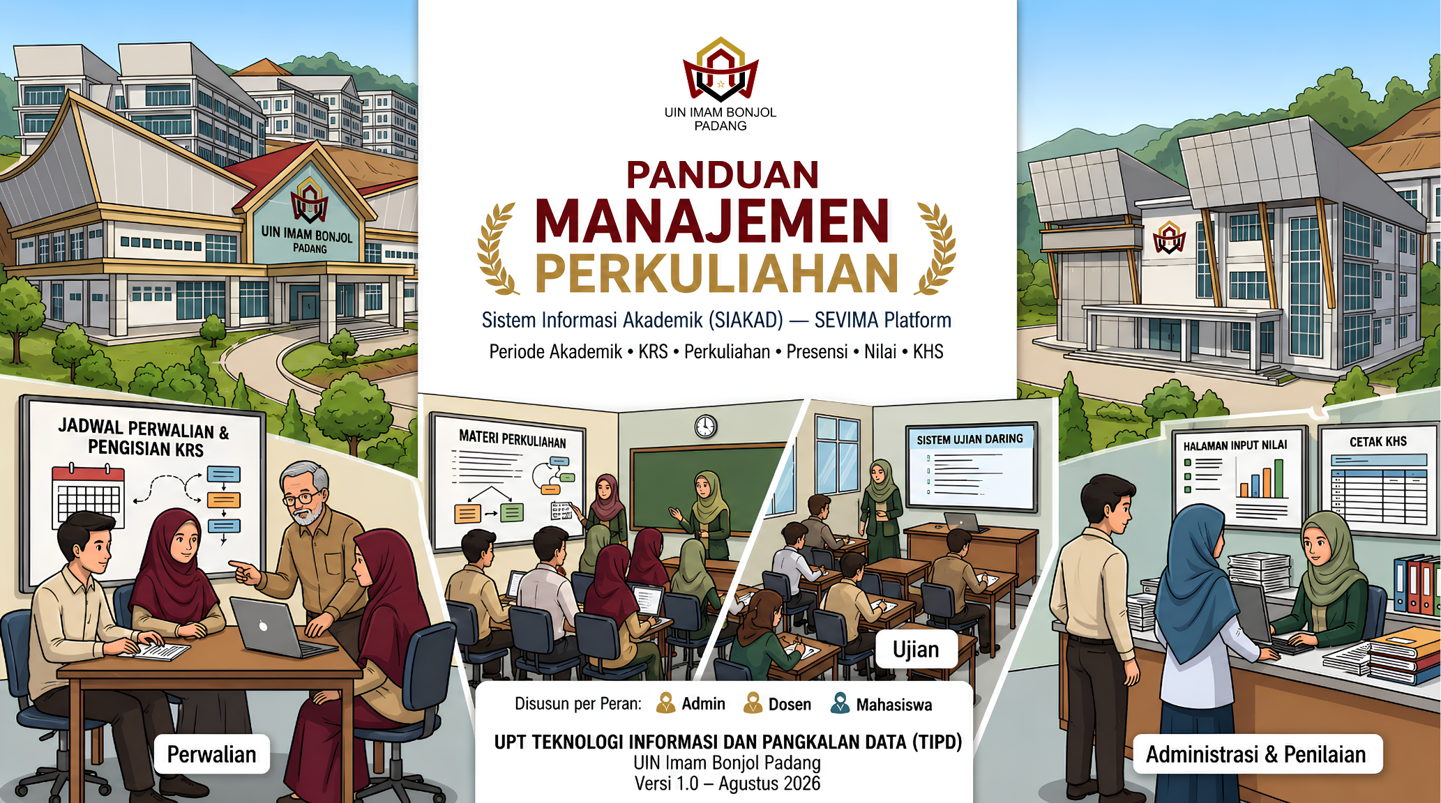 Satu Siklus Perkuliahan, Satu Panduan: Manajemen Perkuliahan SIAKAD